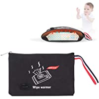 Los mejores  - OurLeeme Calentador de toallitas- Coche portátil Baby Wipe Warmer Travel Toallitas Calentador Termostato Bolsa de…